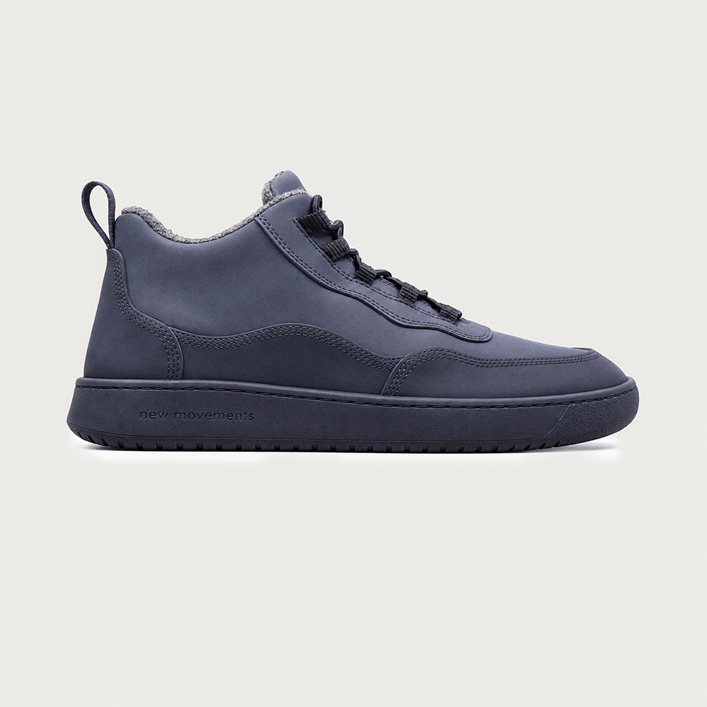 Norwegian Sneaker teknisk tekstil (mørkeblå) – sett fra siden