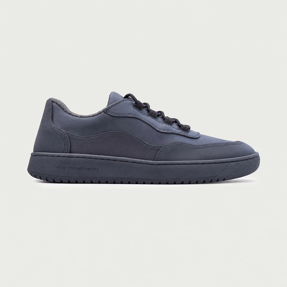 Allrounder Y sneaker in dark blue, side view